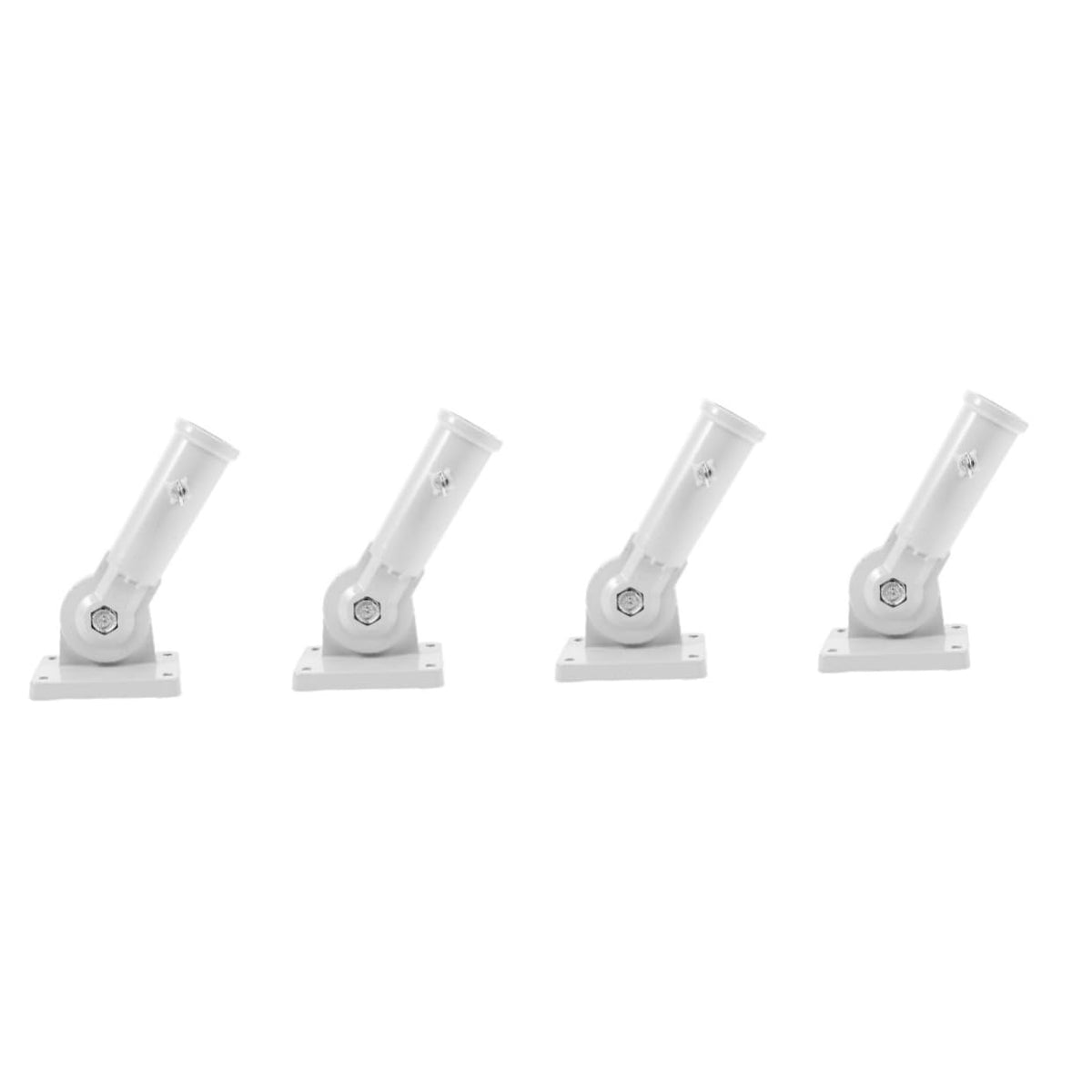 4pcs Aluminum Flag Pole Holder Bracket I83535