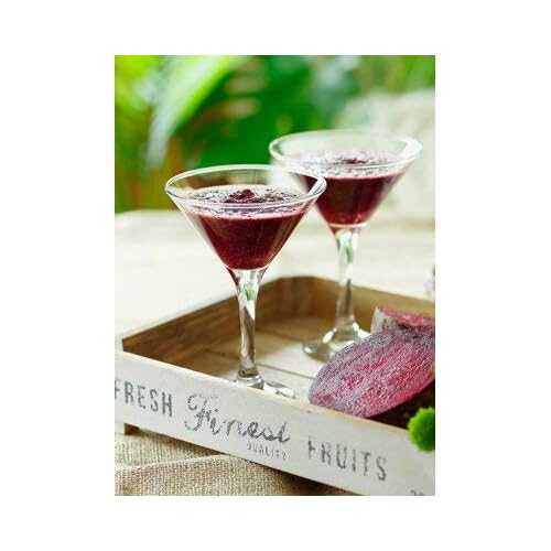 6.5 Ounce Clear Glass Martini Glasses Set of 6 U1331