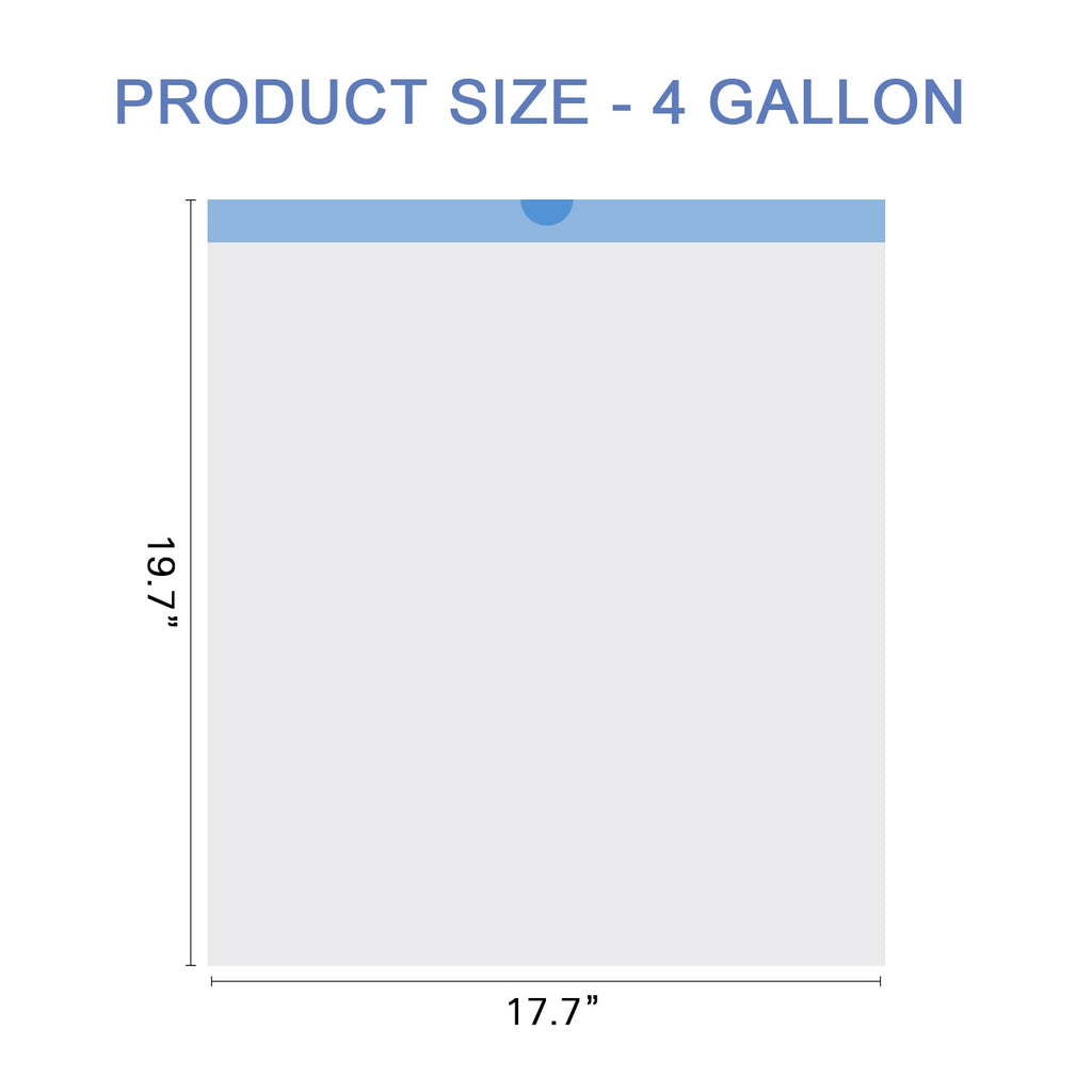 4 Gallon Drawstring Trash Bags 60 Count F9926