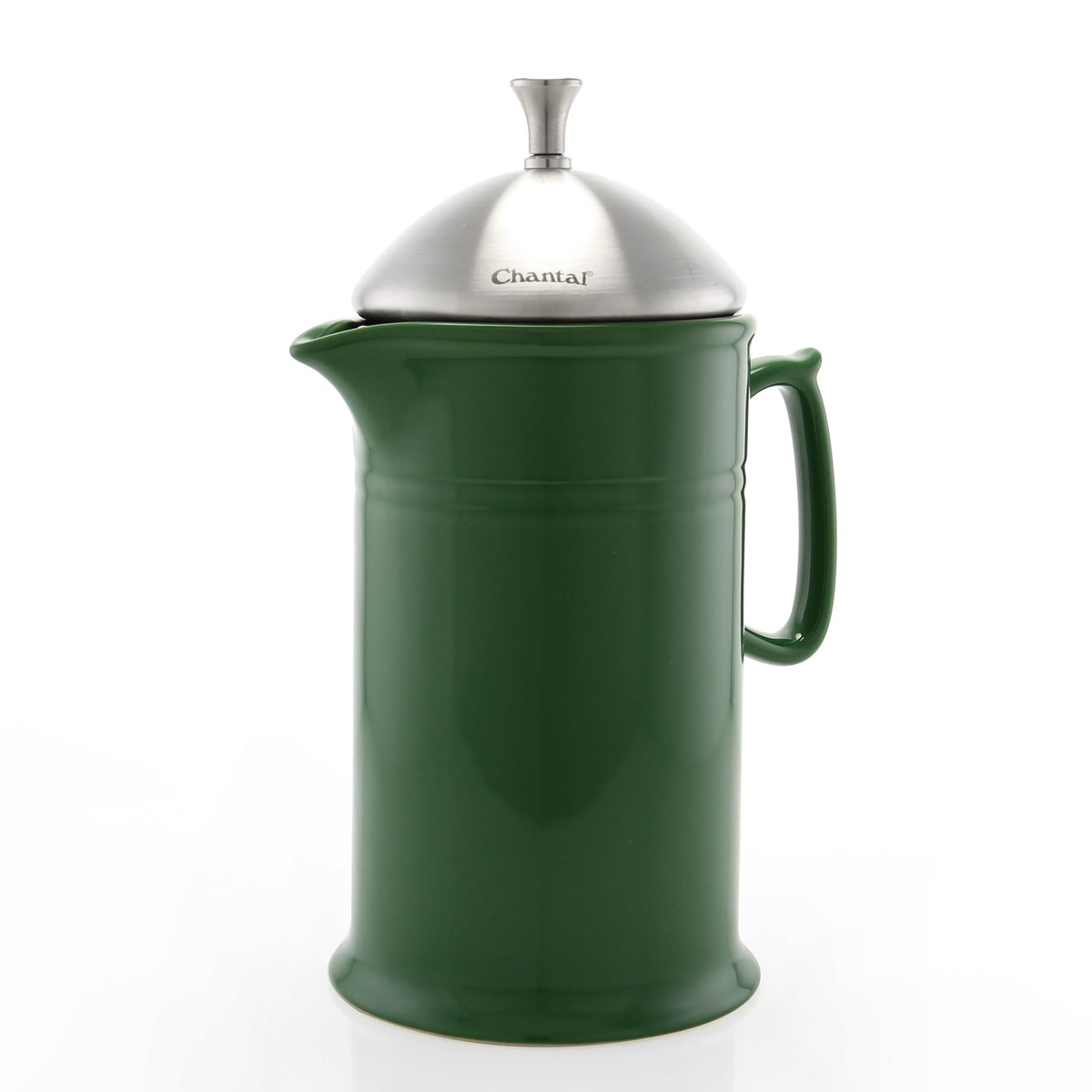 Green Stoneware French Press W893