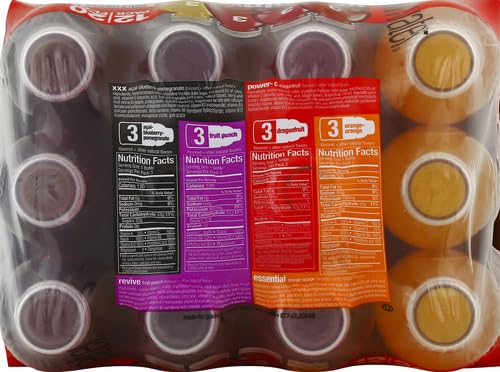 Flavored Water 4 Flavor Variety Pack 20 Fl Oz Bottles Pack of 12 Q1569