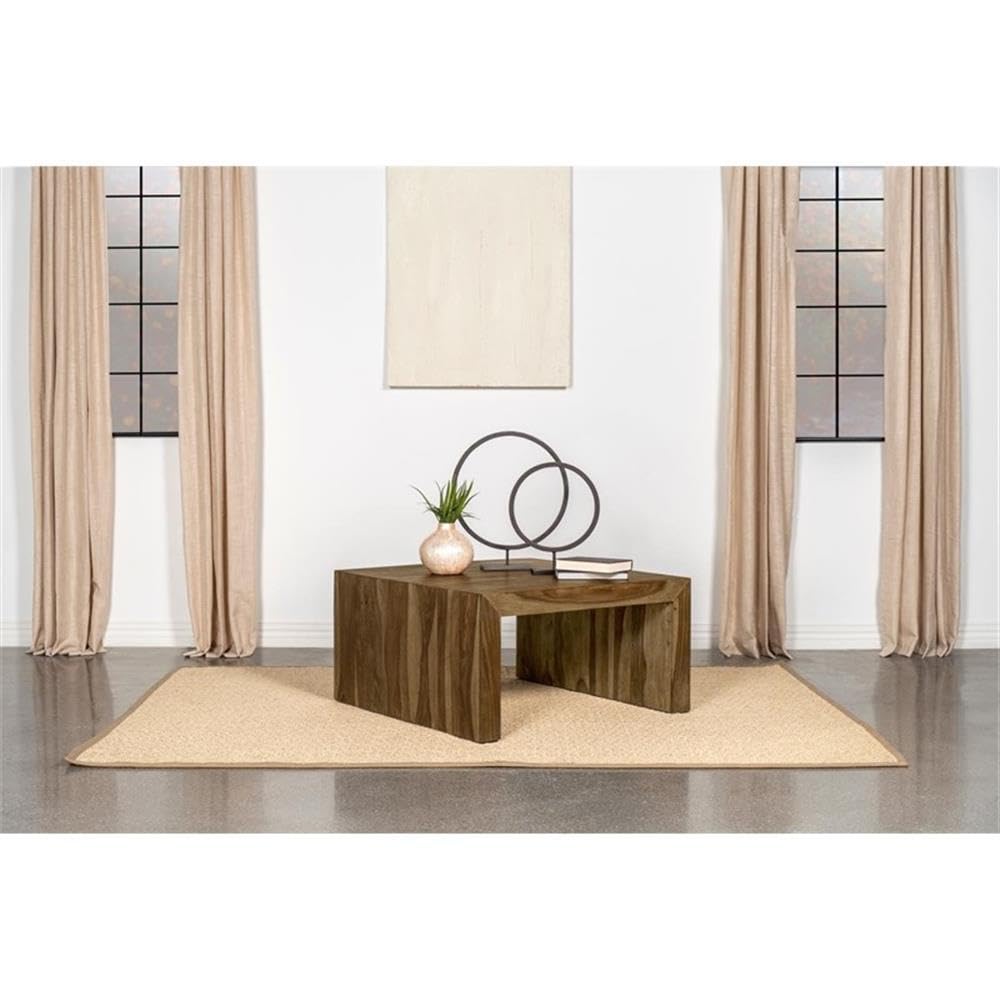 Square Solid Wood Coffee Table W95437