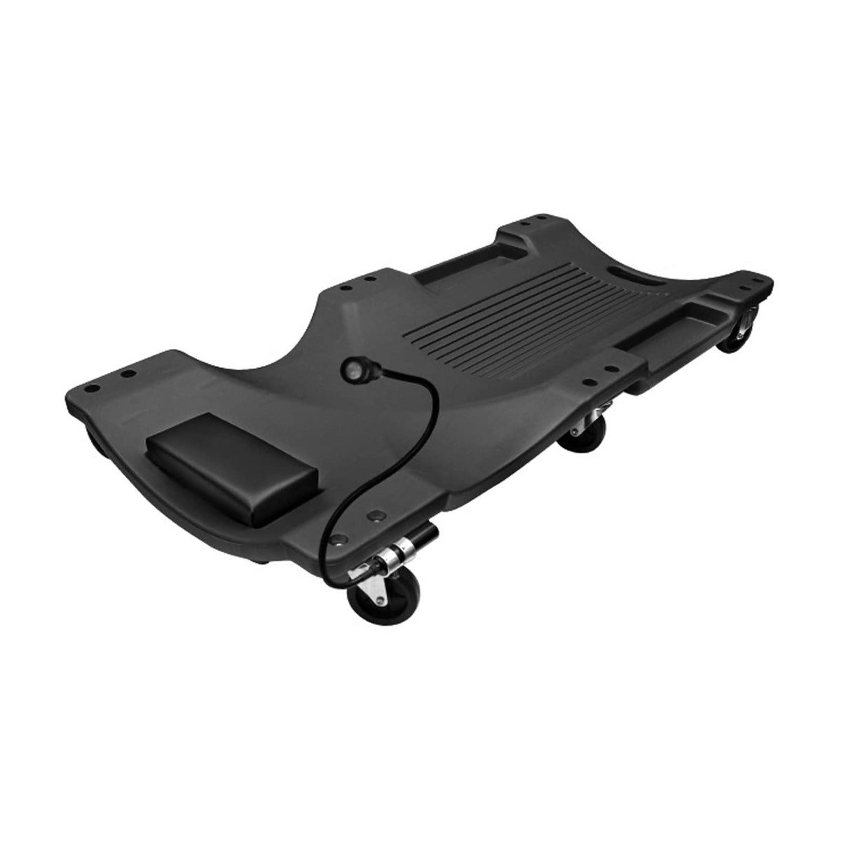 Rolling Garage Creeper with LED Light, 40" Adjustable Headrest 350 Lbs Capacity H63599