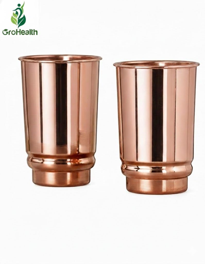 Pure Copper Cups Set of 2, 11.8 oz W9188