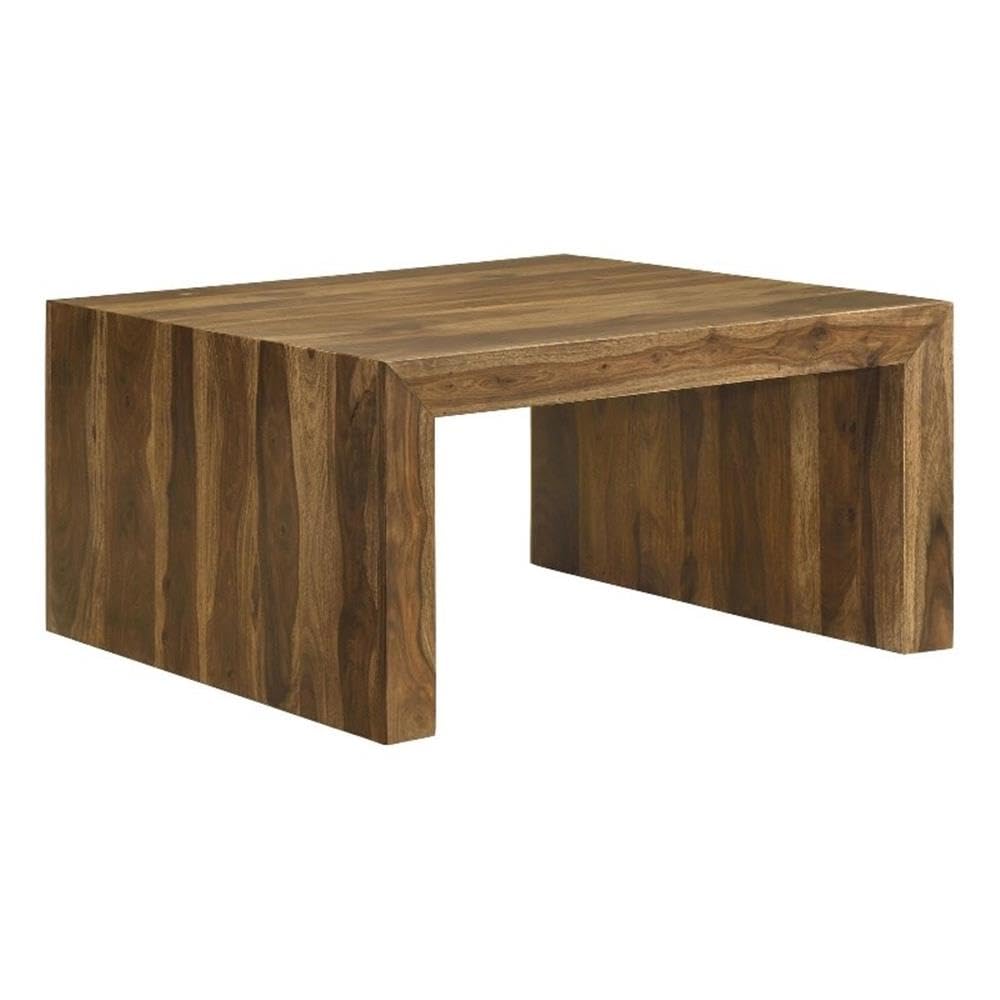 Square Solid Wood Coffee Table W95437
