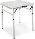 2 Foot Small Square Folding Table with Adjustable Height D492214
