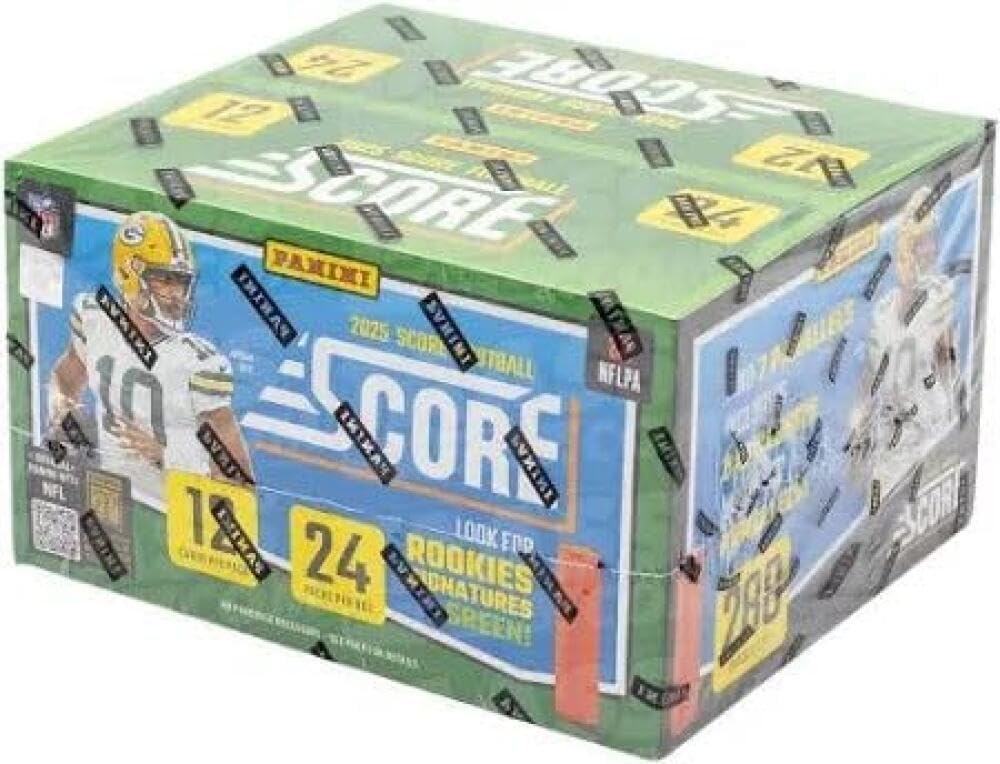 2025 Score NFL Football Retail Box 24 Packs A25059