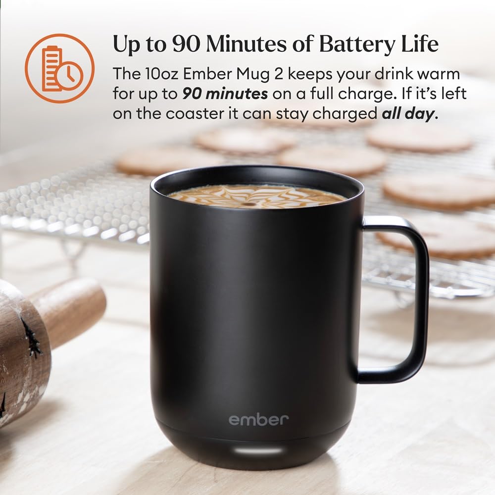 10 Oz App-Controlled Heated Smart Mug E14522