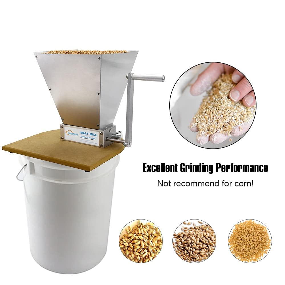 2 Roller Stainless Steel Grain Mill Y5618
