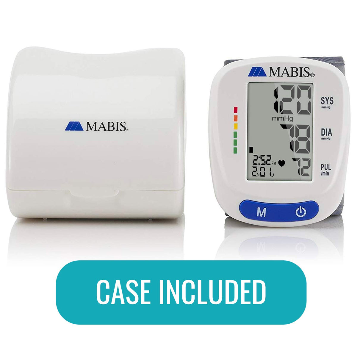 Digital Wrist Blood Pressure Monitor with Automatic Wrist Cuff W374
