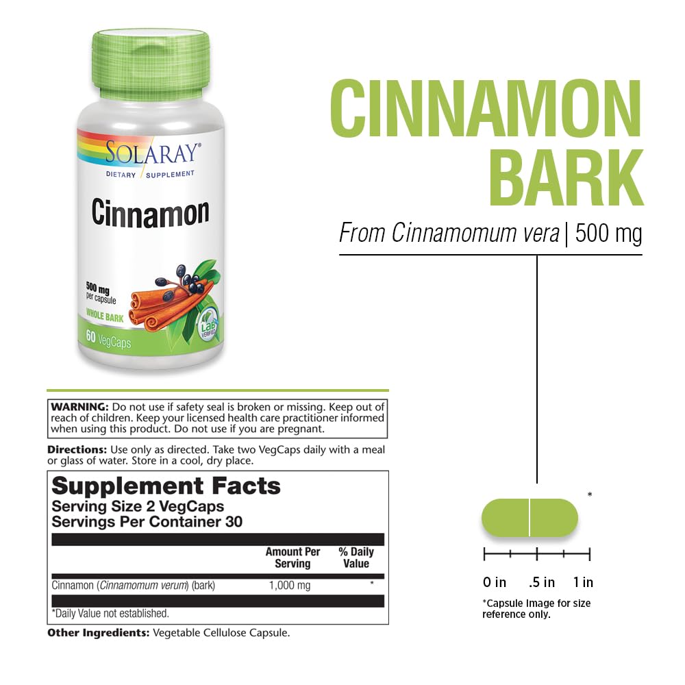 Cinnamon Bark 1000mg Vegan Capsules T908444