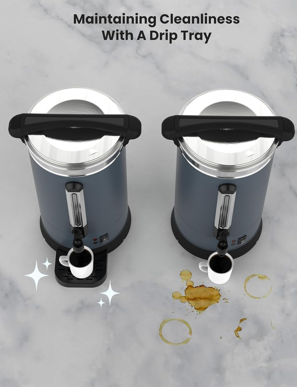 Commercial Coffee Urn 18L Stainless Steel Electric Coffee Maker N1349