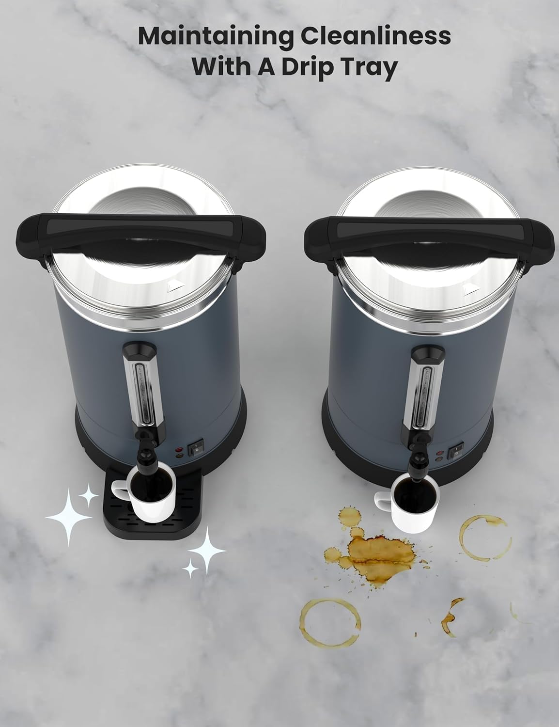 Commercial Coffee Urn 18L Stainless Steel Electric Coffee Maker N1349