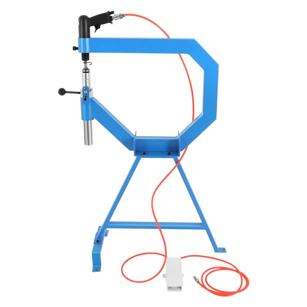 4" Pneumatic Planishing Hammer with Anvil & Cast-Iron Stand X23574