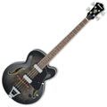 Transparent Black Sunburst Hollowbody Bass W99172