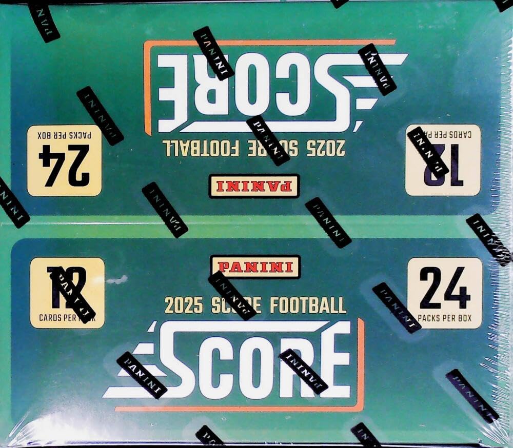 2025 Score NFL Football Retail Box 24 Packs A25059