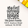 Pre Inked Holiday Stamp U2029