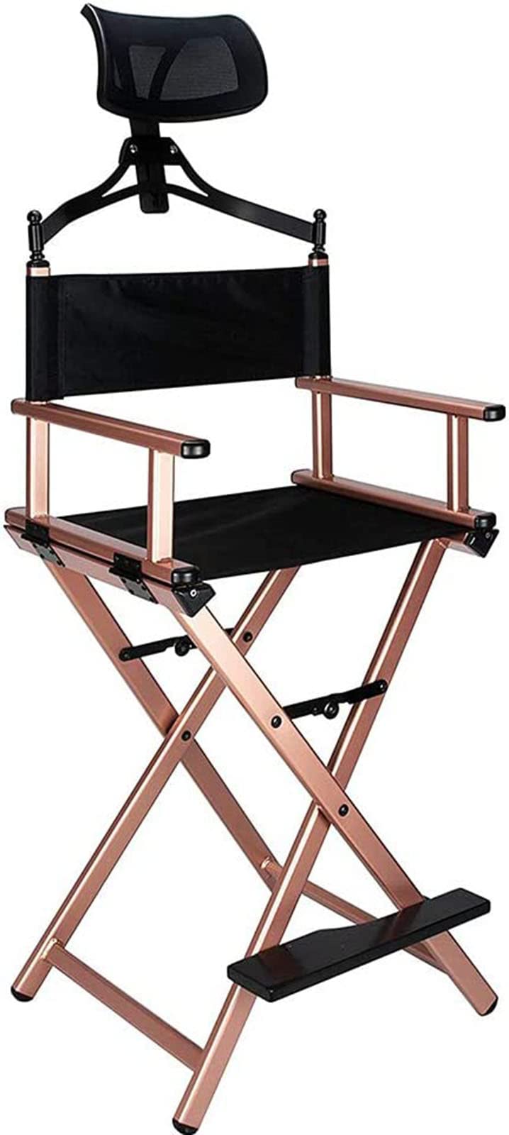 31" Tall Folding Directors Chair with Head Rest N918