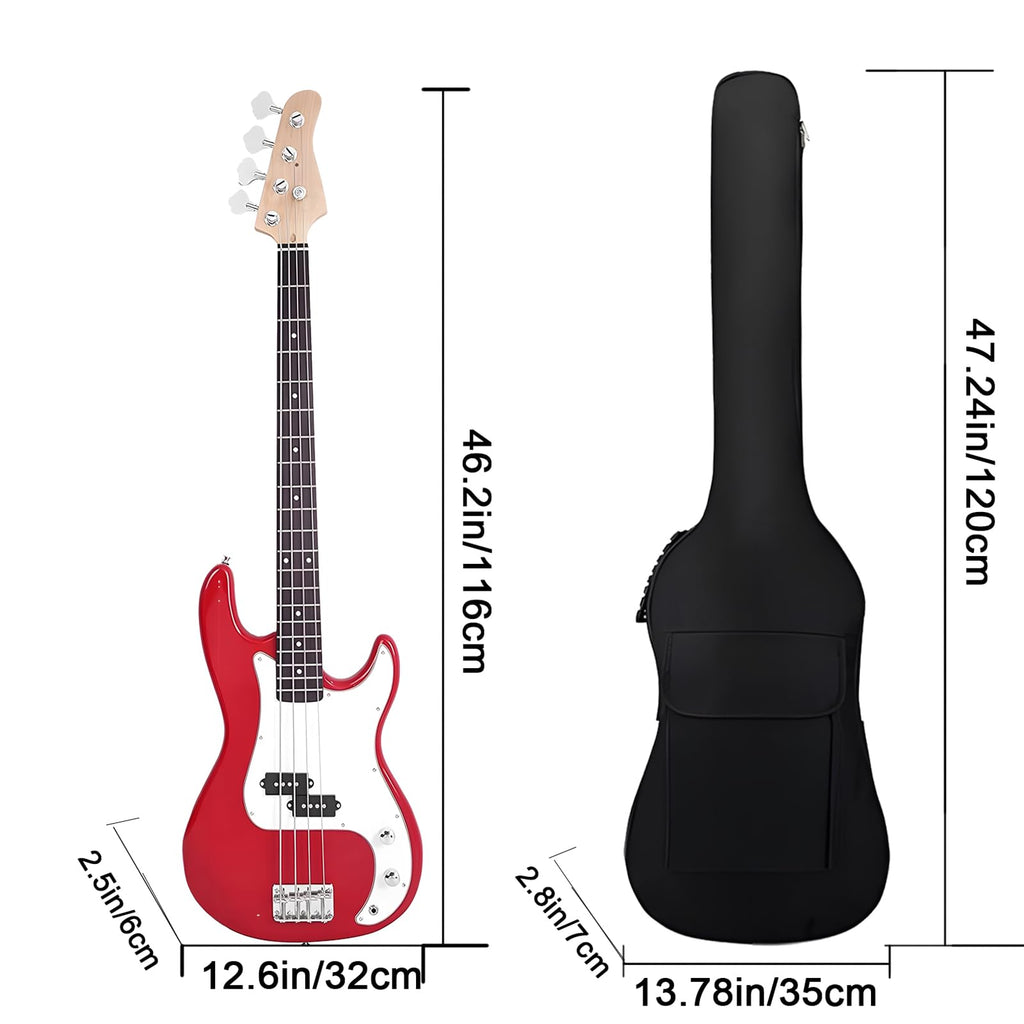 Bass Guitar Case Gig Bag O7223