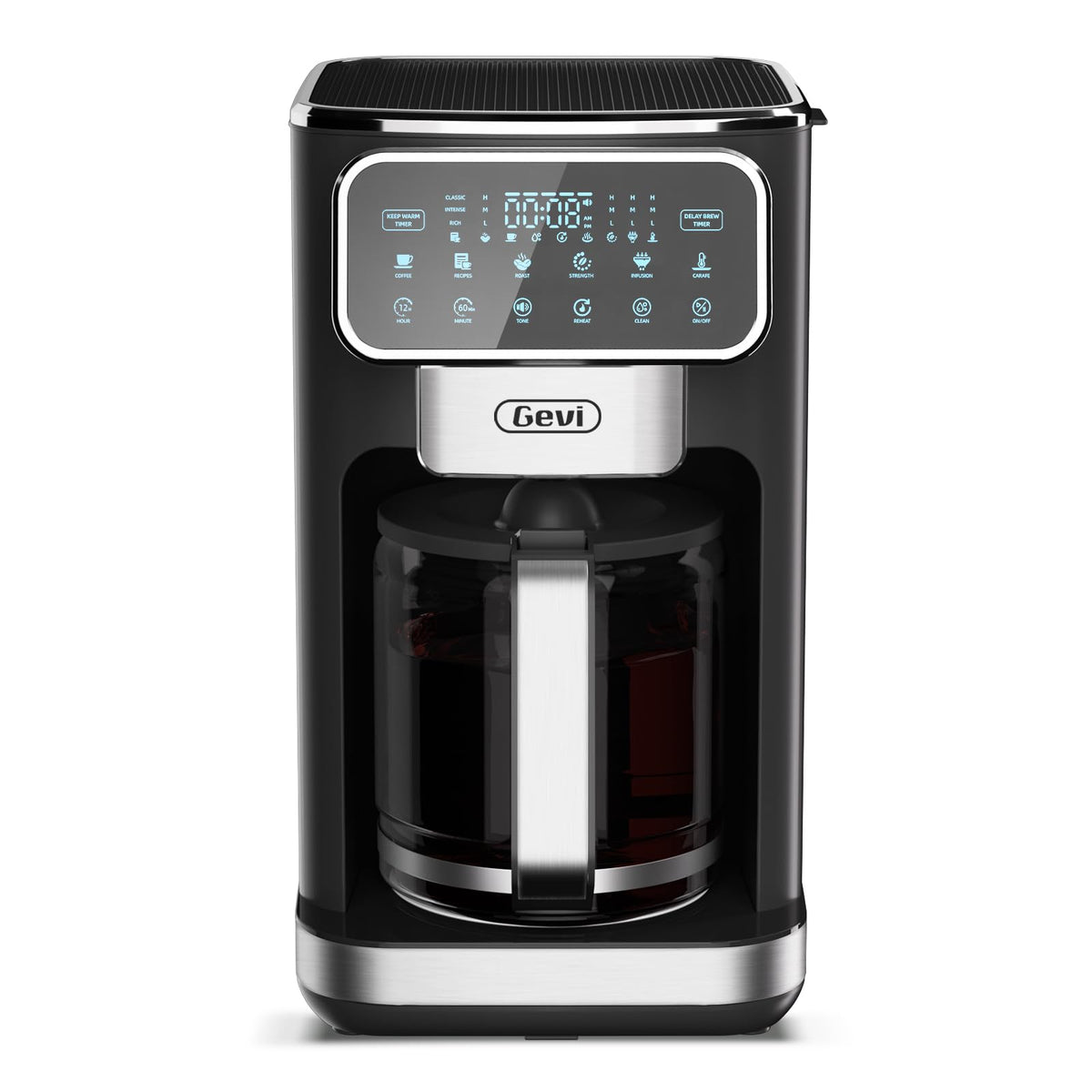 12-Cup Coffee Maker with Glass Carafe S77601