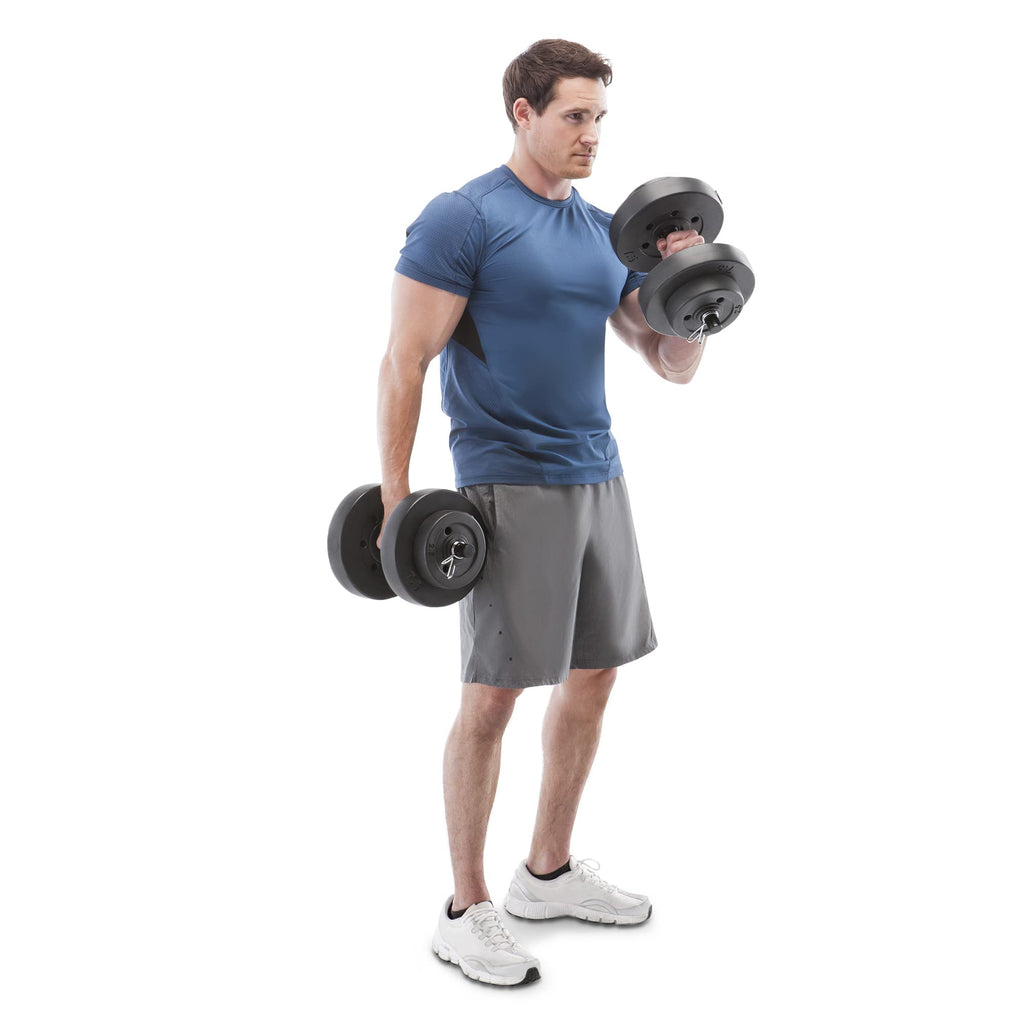 40 lbs Adjustable Dumbbell Set D73873
