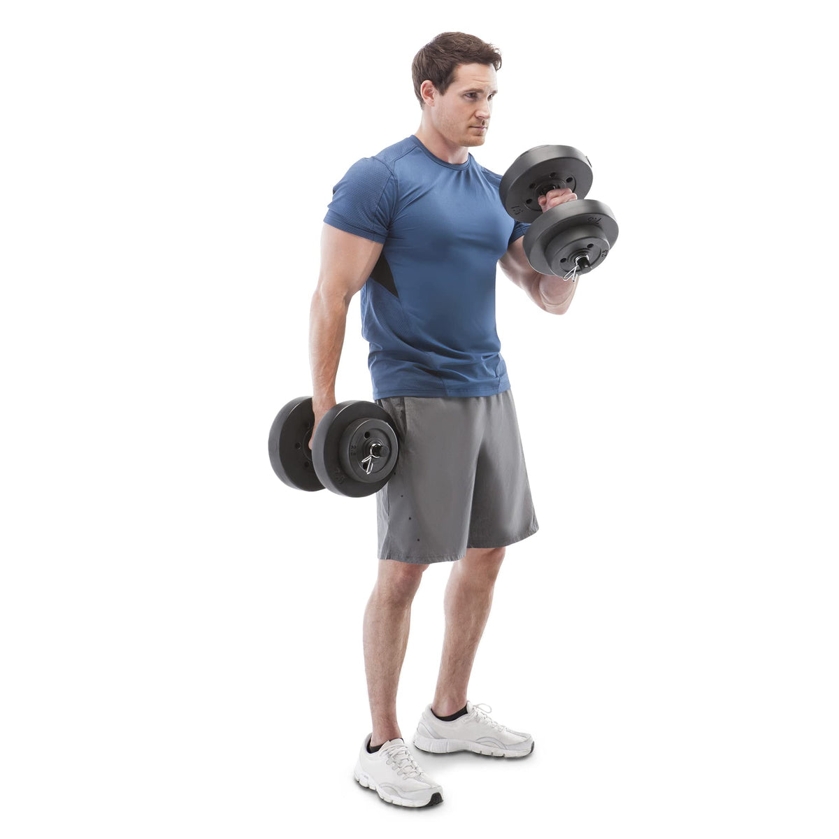 40 lbs Adjustable Dumbbell Set D73873