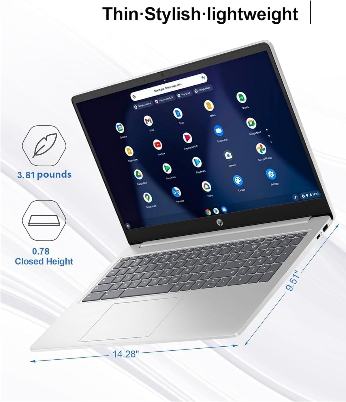 15.6in Silver Chromebook D882686