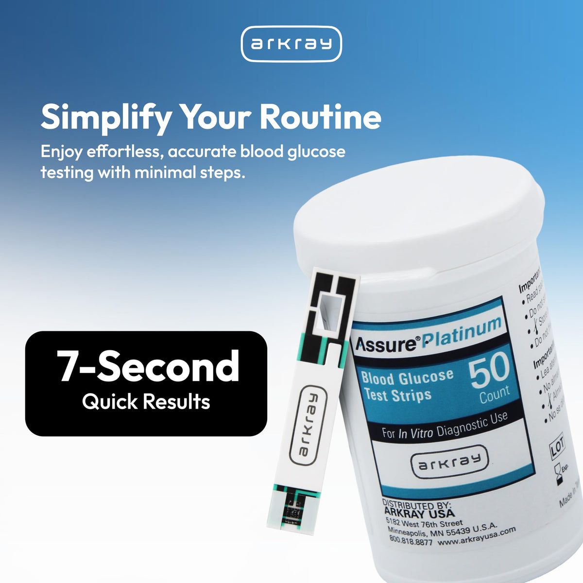 Blood Glucose Test Strips 100 Count N8627