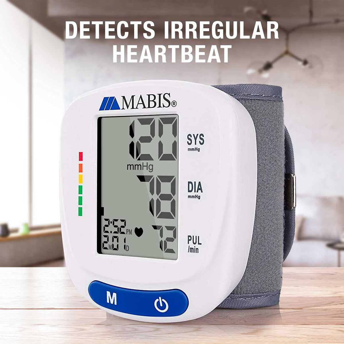 Digital Wrist Blood Pressure Monitor with Automatic Wrist Cuff W374