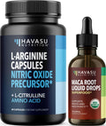 Organic Maca Root Liquid Drops & L Arginine L Citrulline Supplement K963228
