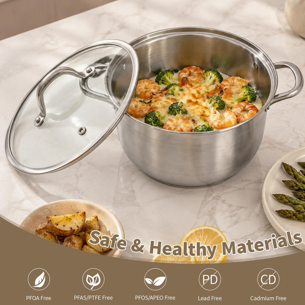 Stainless Steel 12 Quart Stock Pot K444