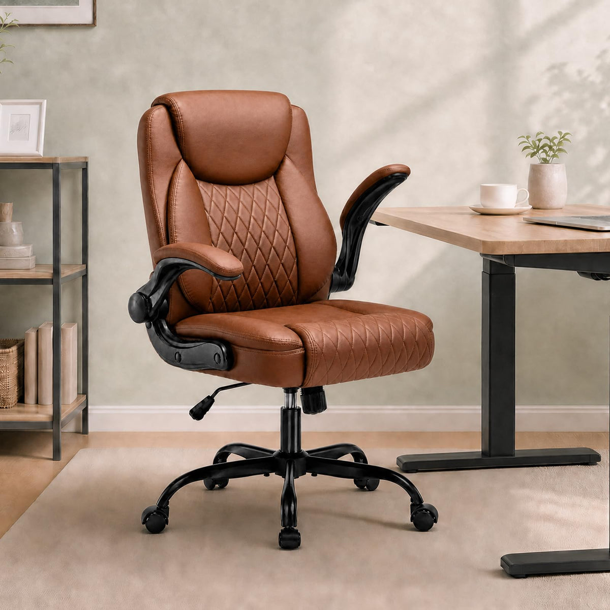 Camel Brown Home Office Chair L89520