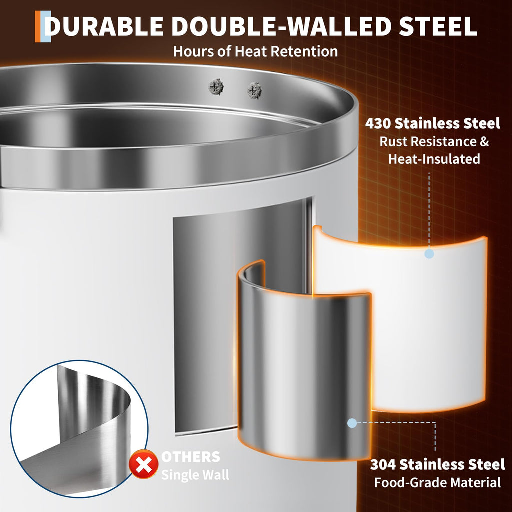 Large Capacity Stainless Steel Electric Coffee Urn F88796