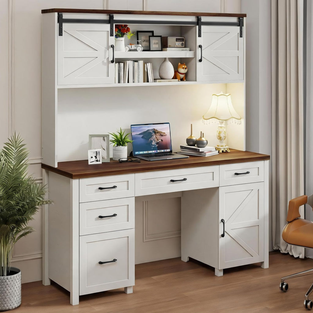 67" H Executive Desk with File Drawer M435301
