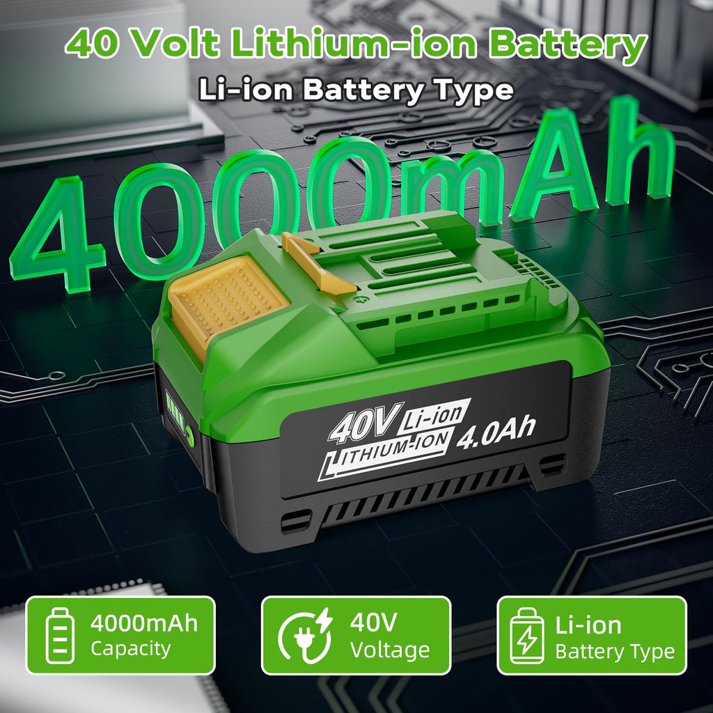 40V Lithium-ion Replacement Battery O512687