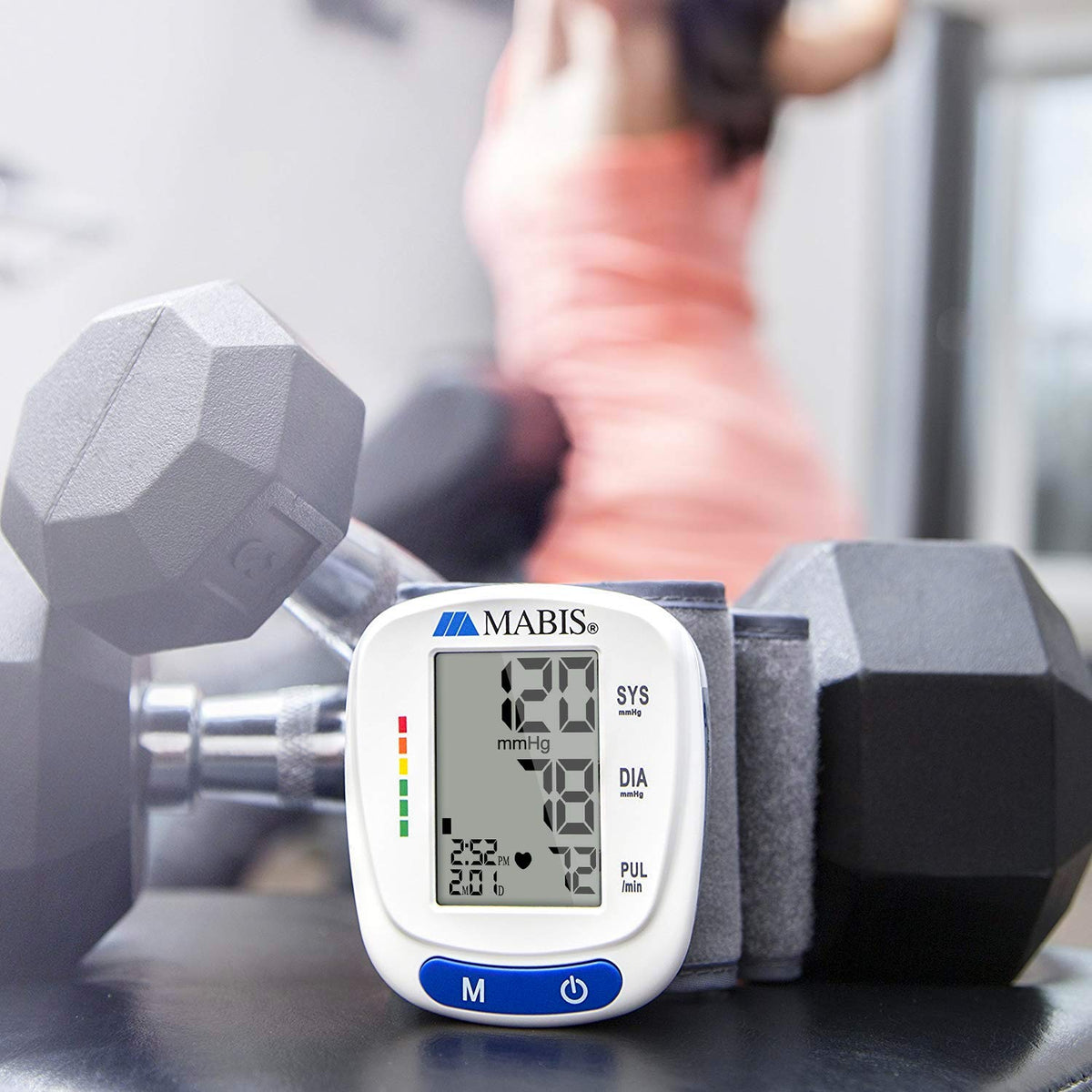 Digital Wrist Blood Pressure Monitor with Automatic Wrist Cuff W374