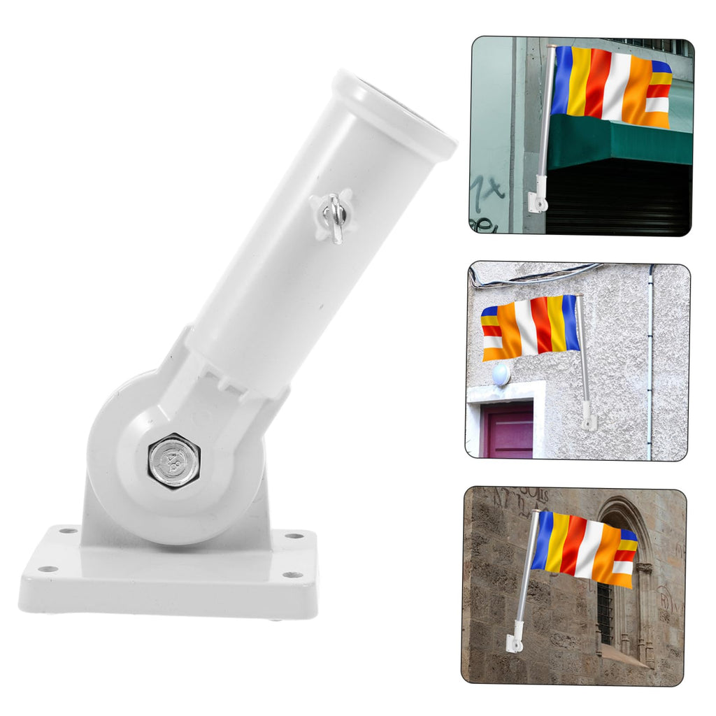 4pcs Aluminum Flag Pole Holder Bracket I83535