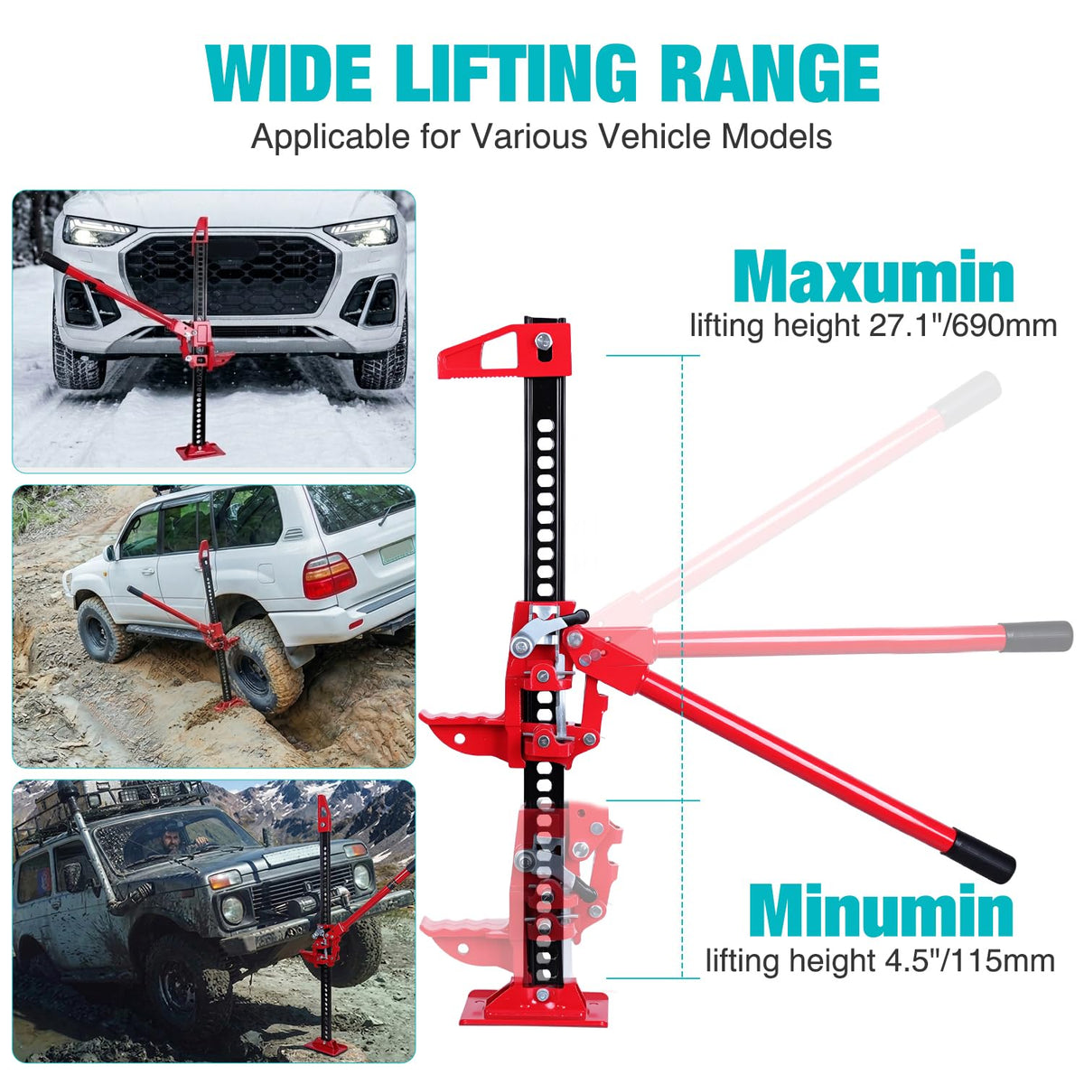 Farm Jack 33 inch High Lift Off Road N356483