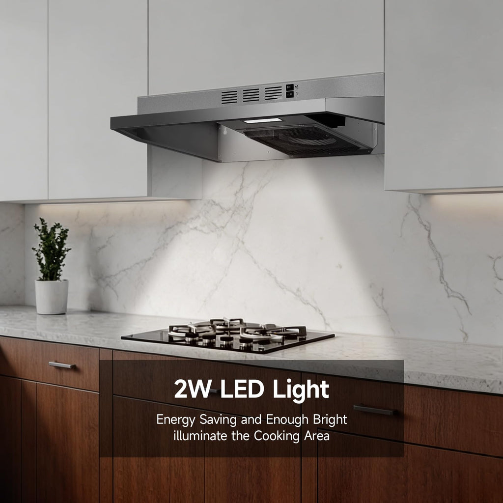 Stainless Steel Under Cabinet Range Hood W230
