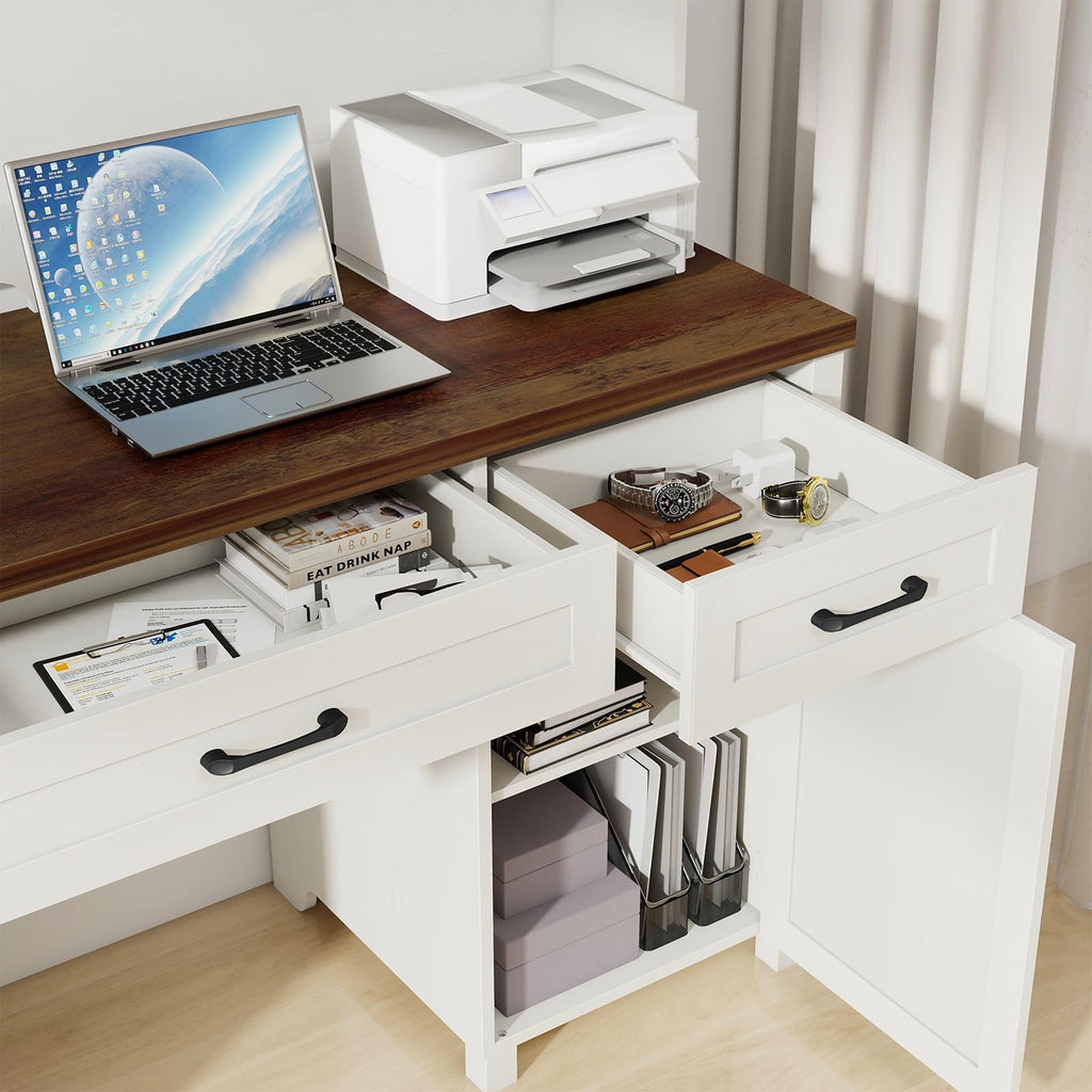 67" H Executive Desk with File Drawer M435301