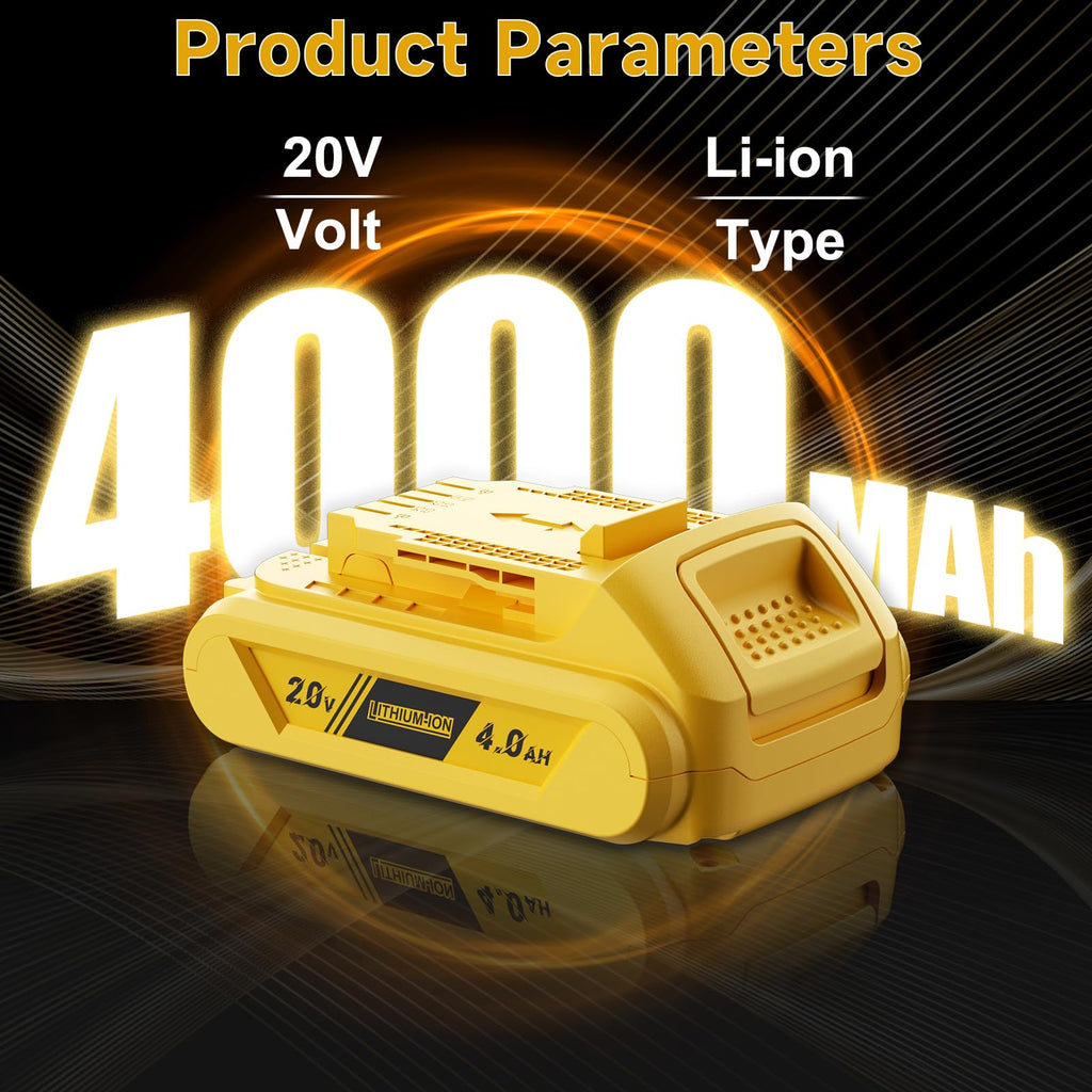 4.0Ah Lithium Battery and Charger D7711
