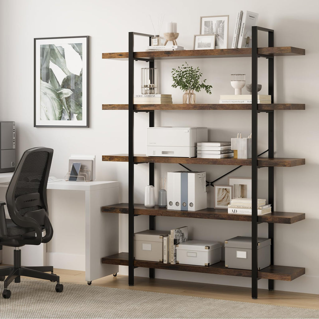 Heavy Duty 5 Tier Industrial Bookcase C799238