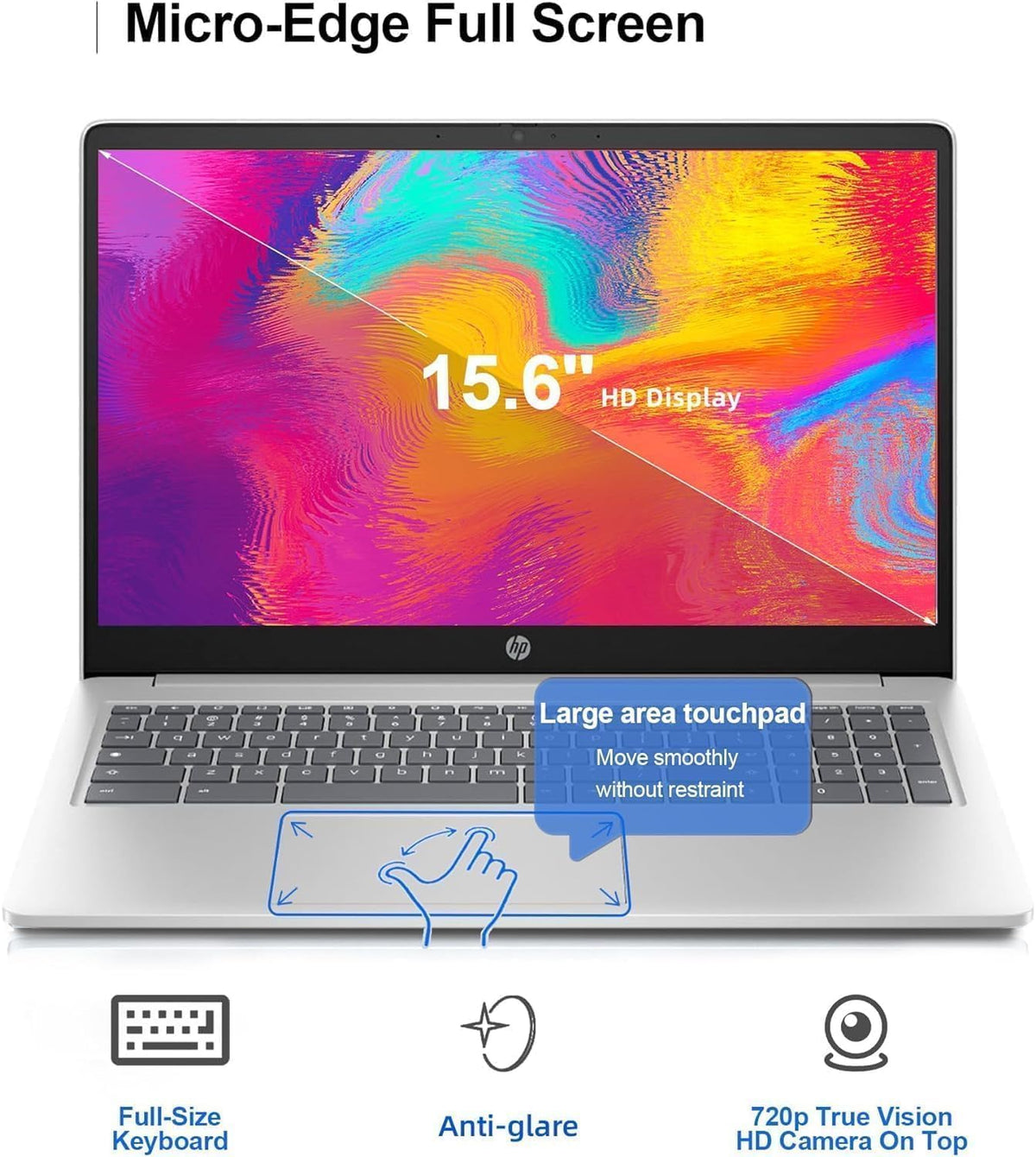 15.6in Silver Chromebook D882686