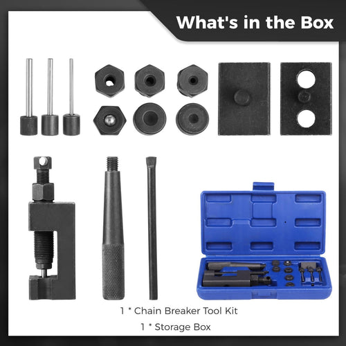 15 Pcs Motorcycle Chain Breaker Tool Set F1006