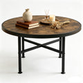 Round Wood Coffee Table F573