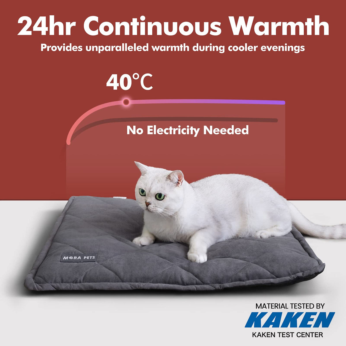 Self Heating Cat Bed 24 x 18 Inches Z7086