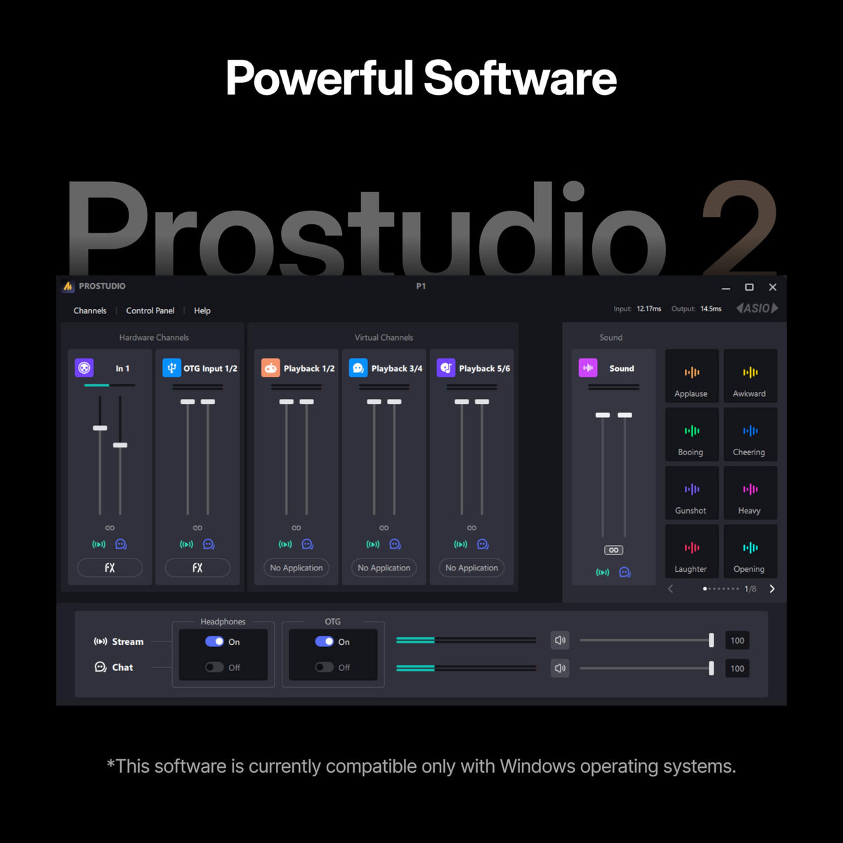 USB Audio Interface with 70dB Gain E51679