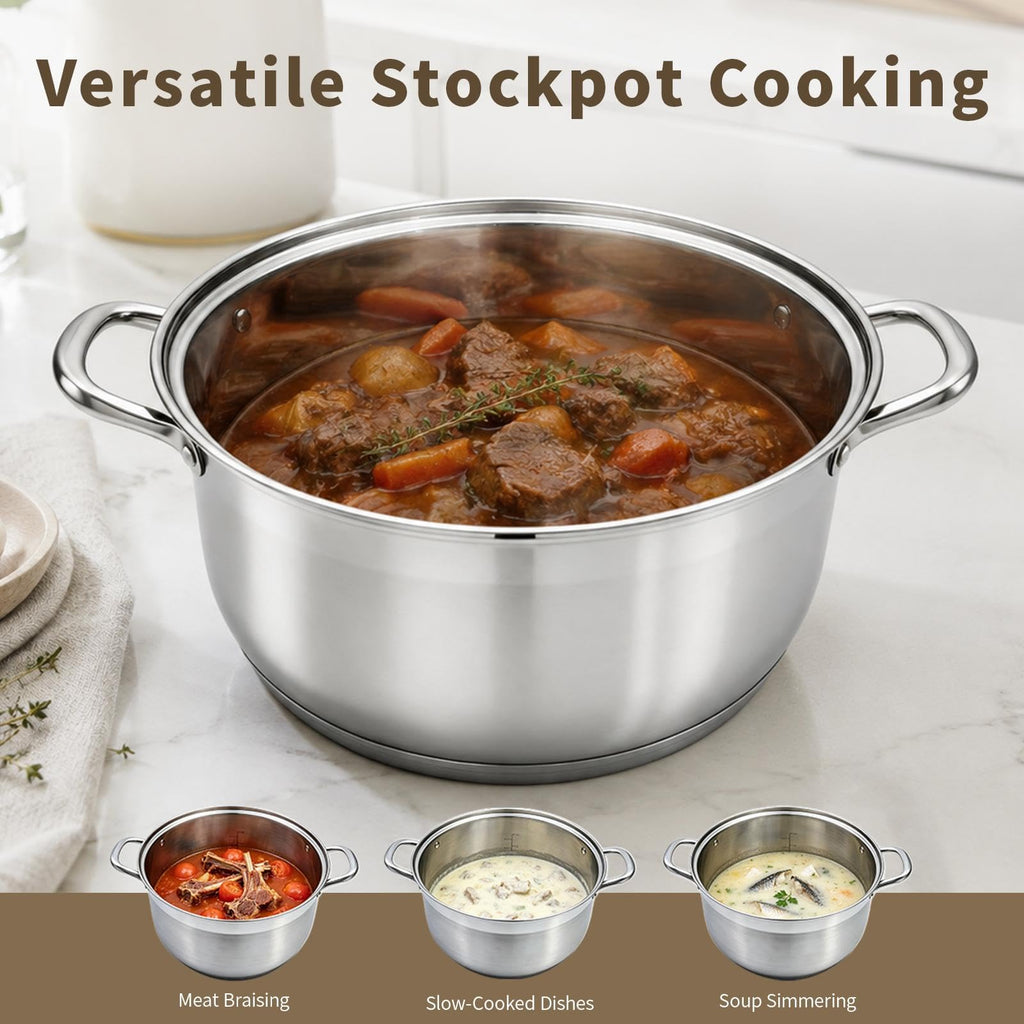 Stainless Steel 12 Quart Stock Pot K444