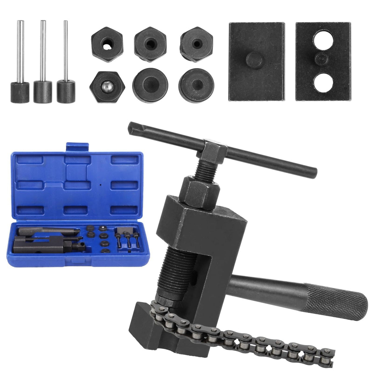 15 Pcs Motorcycle Chain Breaker Tool Set F1006