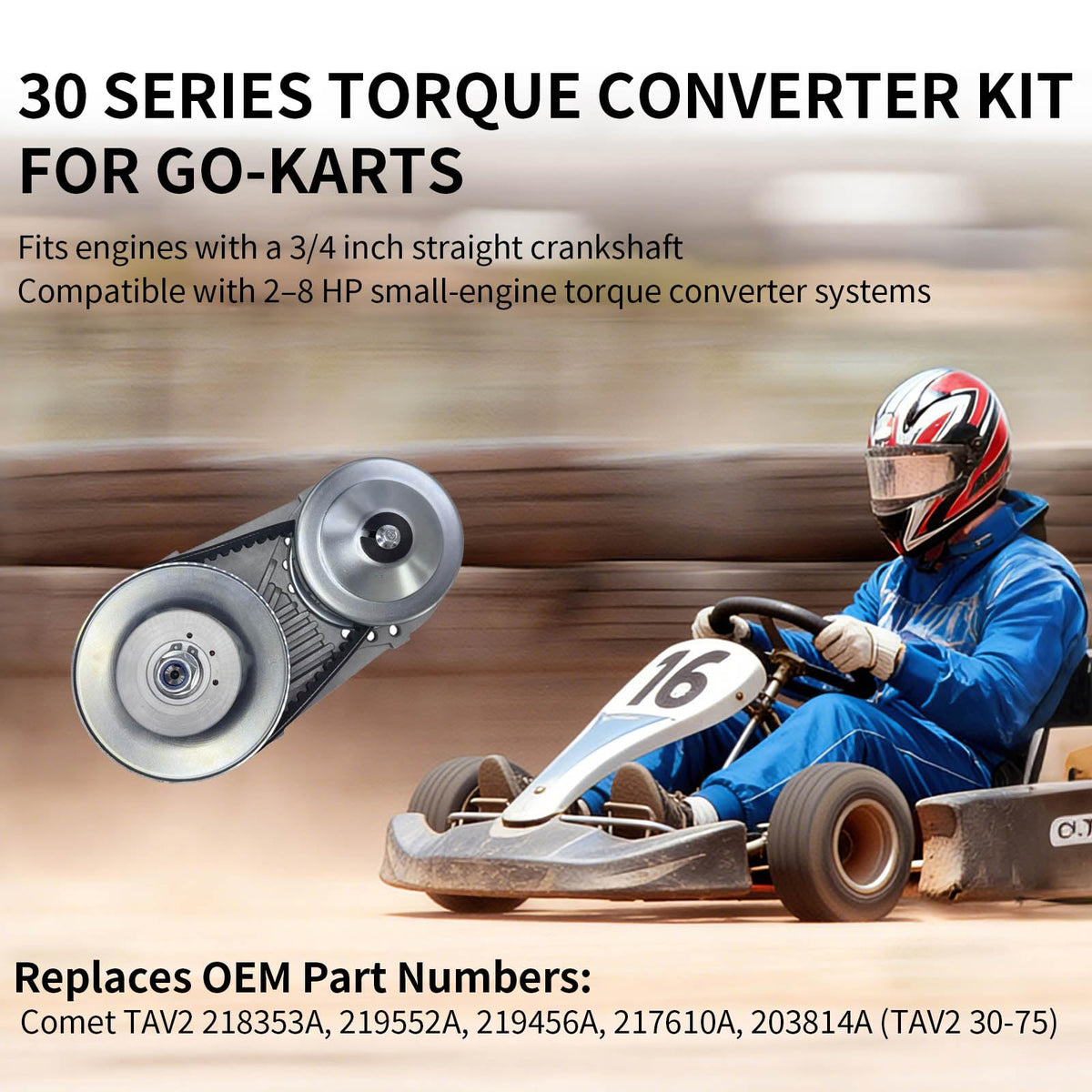 30 Series Torque Converter 3/4 Bore N358770